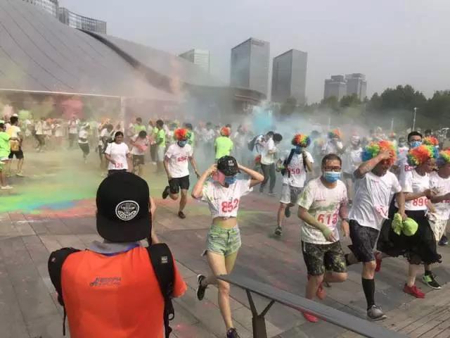 一场合肥史上最盛大的彩跑上演！！！